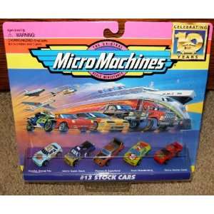  Micro Machines Stock Cars #13 Collection Toys & Games
