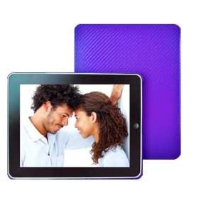  Dexim DLA144 Carbon Fiber Fabric Sleeve for iPad   Purple 