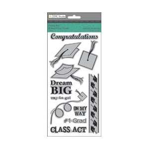   Rubber Cling Stamps 4X8 Sheet by Paper Company Arts, Crafts & Sewing