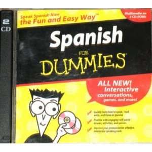  Spanish for Dummies (2 Discs CD ROM) 