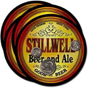  Stillwell, GA Beer & Ale Coasters   4pk 