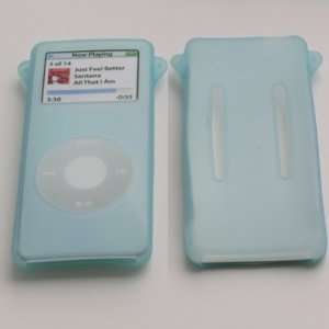   Blue Silicone Skin Case Tubes for Apple iPod Nano 