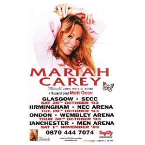 Carey, Mariah Music Poster, 40 x 60 