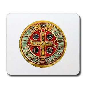   St. Benedicts Medal Prayer Mousepad by 