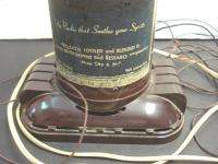   Tone RADIO Model 504 Lord Calvert Whiskey Bottle Bakelite NR  