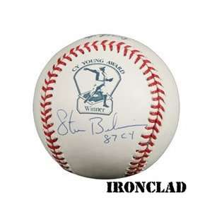 Steve Bedrosian Signed Baseball   Cy Young 87 CY insc.  