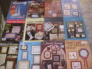   CHOICE CROSS STITCH BOOKLETS VARIETY THEMES SEE DROP DOWN MENU  