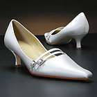 more options grace camille diamond white silk wedding shoes with