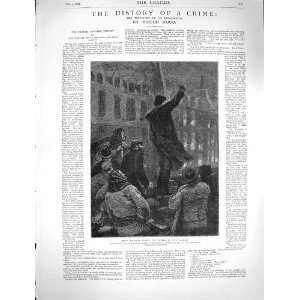  1878 Petit Carreau Denis Barricade Victor Hugo Story