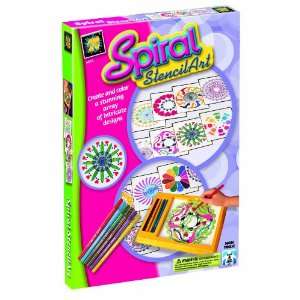  Spiral Stencil Art AMV4510 Toys & Games