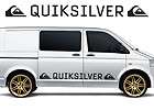 vw volkswagen transporter campervan quicksilver surf stickers graphics 