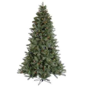  7.5 Blue Albany Spruce Christmas Tree w/ 1223T 495 Led 