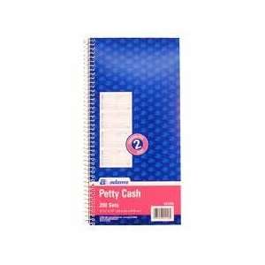  Petty Cash Book, 2 Part, Carbonless, 5x11 Qty5 Office 