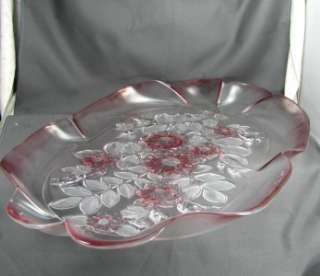 Rosina Canape Tray Walther Glass of Germany for Mikasa  