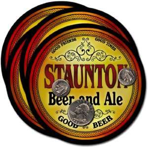  Staunton, VA Beer & Ale Coasters   4pk 