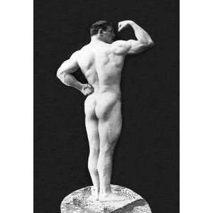  Vintage Art Statuesque Back and Arm Curl   03999 x