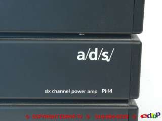 PH4 HIFI Audio Amplifier 6 Channel Power Architectural Whole 