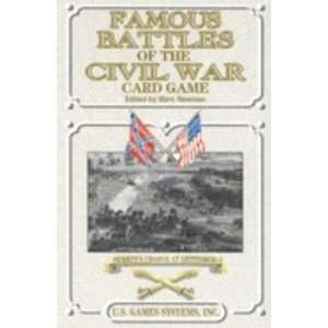  Famous Battles of the Civil War Card Game Picketts 