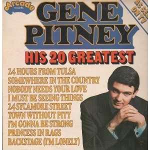  HIS 20 GREATEST LP (VINYL) UK ARCADE GENE PITNEY Music