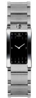 Movado Ladies Stainless Steel Square Face Swiss Quartz Watch 0604706 