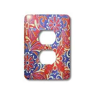 Florene Abstract Patterns   Patriotic Standout   Light Switch Covers 