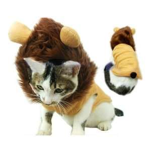  Cats & Dogs Clothing Lion Coat Costume   Size S
