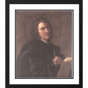  Poussin, Nicolas 20x22 Framed and Double Matted Self 