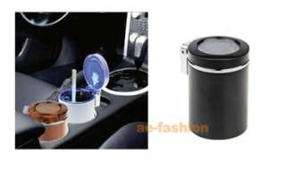 New Portable Car Auto LED Light Cigarette Smokeless Ashtray Holder 
