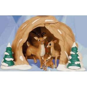  Rudolph & Family Cave Playset (2007) Toys & Games