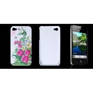  Gino Colors Flower Plant Hard Plastic Back Case for iPhone 