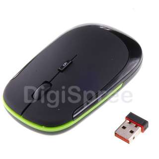 4G USB Slim Wireless Optical Mouse Mice nano receiver  