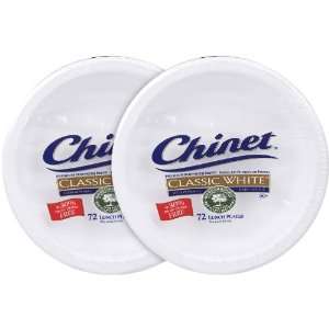   White Lunch Plate, 8 3/4, 72 ct 2 pack