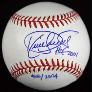  Kirby Puckett Autographed Ball   Hof 2001 Oml Jsa Sports 