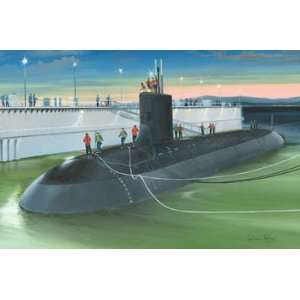   Boss 1/350 USS Virginia SSN 774 Submarine Model Kit Toys & Games
