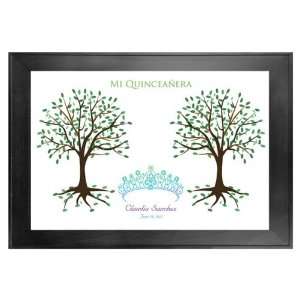  Quinceanera Guest Book Tree # 2 (2) Crown 3 24x36 For 