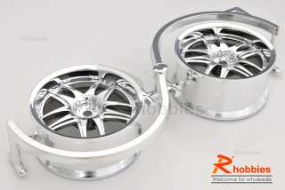 10 RC Car 10 Spoke Metallic Plate Wheel Sport 26mm 2  