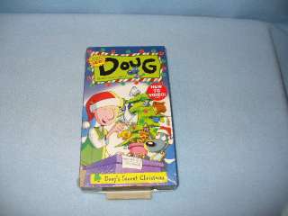 Brand Spanking New Doug Dougs Secret Christmas (VHS, 1997 