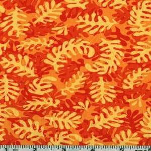  45 Wide Jewels Of The Sea Celestia Orange Fabric By The 