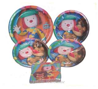Disney JOJOS CIRCUS Birthday Supplies Plates Napkins Lot NEW  