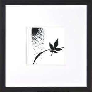    Leaf Silhouette IV Under Glass 20 Square Wall Art