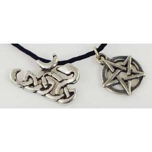  Celtic Snake Amulet 