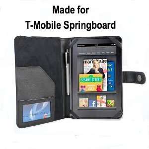 T Mobile Springboard 7 Tablet Case / Cover   Black SRX 