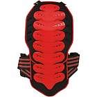 Teknic SPEEDSTAR SPINEGUARD Motorcycyle Back Protector Black Red