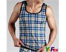 grid underwear tank top vest size xs l cl2150