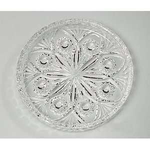 Crystal Cake Plate   6.25 inches 