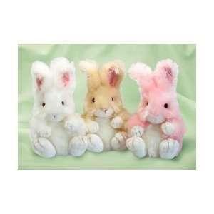    Big Eared Bunny Medium White Fuzzy Town Plush Toys & Games