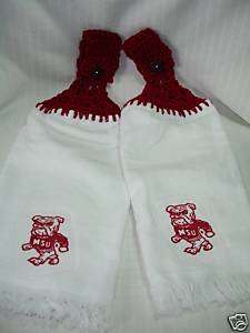 Michigan State MSU Spartans Crochet Hand Golf Bar Towel  