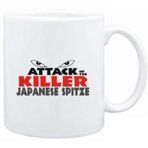   White  ATTACK OF THE KILLER Japanese Spitze  Dogs
