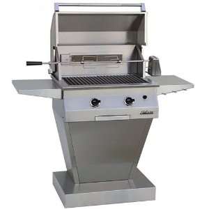  Solaire 27 Rotisserie Deluxe Grill and Pedestal   Natural 
