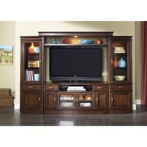  Hanover Entertainment Center in Cherry Spice Electronics